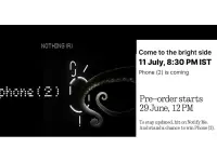 Nothing Phone (2) launching in India on July 11th and Pre-orders with exclusive offers begin on June 29th