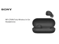 Sony WF-C700N TWS earbuds launched in India at Rs.8,990 with Noise Cancelling, Digital Sound Enhancement Engine