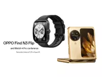 OPPO Find N3 Flip to be launched on August 29 with 6.8-inch FHD+ AMOLED display, Dimensity 9200 SoC along with OPPO Watch 4 Pro