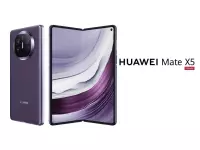 HUAWEI Mate X5 launched with 7.85-inch foldable and 6.45-inch cover 120Hz OLED displays, Satellite Message, Air Gesture Controls