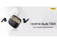 Realme Buds T300  launched in India at a Special price of Rs.2,199 with 30dB ANC, 360° spatial audio, up to 40h total playback