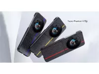 TECNO Phantom V Flip case images surfaced online with new design, Rear Circular Screen