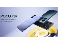 POCO C65 launched with 6.74-inch 90Hz display, Helio G85 SoC, up to 8GB + 8GB Virtual RAM