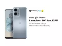 Moto g24 Power launching in India on January 30 with 6.56-inch 90Hz display, 50MP Camera, 6000mAh battery