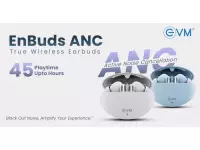 EVM EnBuds ANC launched in India at a Special Price of Rs.1,899 with up to 30dB ANC, up to 45h playback