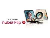 Nubia Flip 5G launched at MWC with 6.9-inch 120Hz foldable AMOLED Screen, Snapdragon 7 Gen 1 SoC