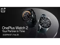 OnePlus Watch 2 launching in India on February 26 at MWC with stainless-steel chassis, Wear OS