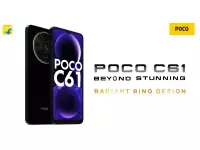 POCO C61 launched in India starting at an effective price of Rs.6,999 with 6.71-inch 90Hz display, 6GB+6GB Virtual RAM