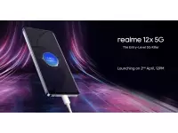 Realme 12x 5G Set to Launch in India on April 2nd with Dynamic Button, Air Gestures