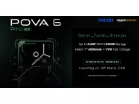 TECNO POVA 6 Pro launching in India on March 29 with 120Hz AMOLED display, up to 12GB+12GB Virtual RAM