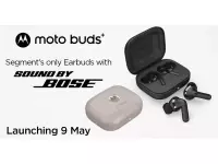 Motorola Moto buds+ and Moto buds launching in India on May 9 with ANC, Dolby Atmos