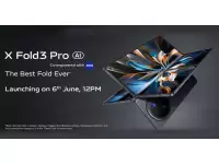 Vivo X Fold3 Pro launching in India on June 6 with 8.03/6.53-inch 120Hz AMOLED foldable displays, Snapdragon 8 Gen 3 SoC