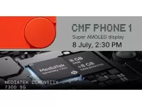 CMF Phone 1 will feature Super AMOLED Display, Dimensity 7300 5G SoC, up to 8GB of RAM; Confirmed Under Rs.20,000