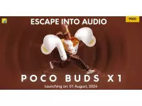 POCO Buds X1 to be launched on August 1st in India with New Design, Features
