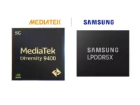 Samsung and MediaTek Collaborate to Validate Industry's First 10.7Gbps LPDDR5X DRAM on Dimensity 9400 SoC