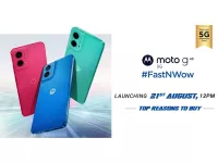 Motorola moto g45 5G launching in India on August 21 with 6.5-inch 120Hz display, Snapdragon 6s Gen 3 SoC, up to 8GB RAM