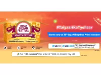 Amazon Great Indian Festival Sale Starting on September 27th; Huge Discounts on Electronics, Home Appliances, and More