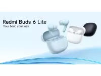 Redmi Buds 6 Lite launched Globally with 12.4mm drivers, up to 40dB Hybrid ANC, AI noise reduction