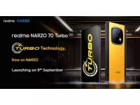 Realme NARZO 70 Turbo 5G launching in India on September 9 with Dimensity 7300 Energy SoC, Motorsport-inspired design