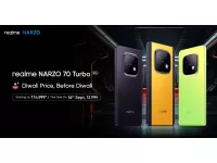 Realme NARZO 70 Turbo 5G launched in India Diwali Price starting at Rs.14,999 with 6.67-inch FHD+ 120Hz AMOLED display, Dimensity 7300 Energy SoC