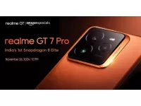 Realme GT7 Pro launching in India on November 26 with new Snapdragon 8 Elite SoC