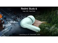 Redmi Buds 6 launching in India on December 9 with dual drivers, up to 49dB ANC