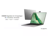 HONOR MagicBook Art 14 launched in Europe with 14.6-inch 3K OLED 144Hz display, Snapdragon X Elite platform, AI features