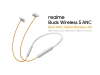 Realme Buds Wireless 5 ANC launched in India at a special price of Rs.1,599 with up to 50dB ANC, 360° Spatial audio, up to 38h playback