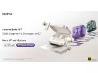 Realme Buds Air7 to be launched on March 19th in India with 12.4mm deep bass driver, LHDC 5.0, 360° spatial audio