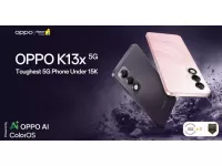 OPPO K13x 5G launched in India starting at Rs. 11,999 with 6.67-inch 120Hz display, Dimensity 6300 SoC, military-grade durability