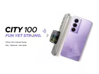 itel City 100  launched in India for Rs.7,599 with 6.75-inch 90Hz display, IP64 ratings, 5200mAh battery