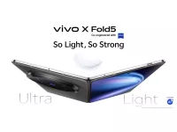 Vivo X Fold5 launched in India for Rs.1,49,999 with 8.03-inch 120Hz LTPO AMOLED displays, Snapdragon 8 Gen 3 SoC, IPX9+ ratings, 6000mAh battery
