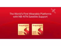 Qualcomm launched Snapdragon W5+ Gen 2 and W5 Gen 2 Wearable platforms with Satellite Support, Smarter Tracking, Longer Battery Life