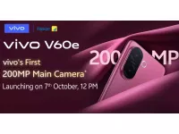 Vivo V60e launching in India on October 7th with 200MP camera, Dimensity 7400 SoC, 6500mAh Battery
