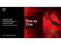 OnePlus 15R and OnePlus Pad Go 2 to be Launched on December 17 During OnePlus’ 12th Anniversary Event in Bengaluru Palace