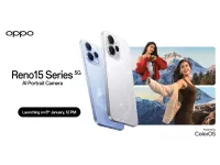 OPPO Reno15 Series launching in India with Reno15 Pro Mini on January 8th, 200MP Cameras, and PureTone AI Imaging