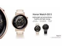 HONOR Watch GS 5 launched with 1.32-inch curved AMOLED display, 9.9mm sleek design, Bluetooth calling, up to 23 days battery life