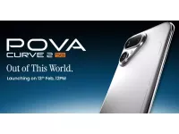 TECNO POVA Curve 2 launching in India on February 13 with Slimmer Design and Long Battery