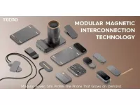 TECNO Showcase 4.9mm Ultra-Thin Modular Magnetic Smartphone Concept ahead of MWC 2026