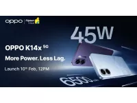 OPPO K14x 5G launching in India on February 10th with Dimensity 6300 SoC, 6,500mAh Battery 