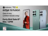 Motorola Edge 70 Fusion launching in India on March 6th with 50MP Sony LYT-710, 144Hz 1.5K Display, 7000mAh Battery