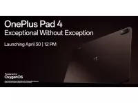 OnePlus Pad 4 launching in India on April 30 with 13.2-inch 3.4K 144Hz Display, Snapdragon 8 Elite Gen 5 SoC