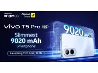 vivo T5 Pro 5G launching in India on April 15th with 1.5K 144Hz AMOLED Display, Snapdragon 7s Gen 4 SoC, 9020mAh Battery