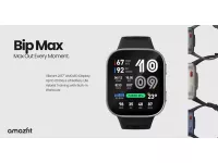 Amazfit Bip Max Launched in India for Rs. 10,999 with 2.07-inch AMOLED Display, GPS, 20-Day Battery Life
