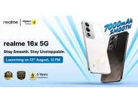 Realme 16x 5G launching in India on August 12th with 144Hz Display, Dimensity 6300 SoC, 7,000mAh Battery
