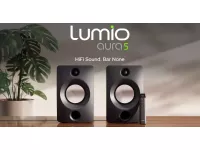 Lumio Aura 5 Hi-Fi bookshelf speakers launched in India at an introductory price of Rs. 19,999 with 4.5-inch Woofer, 200W peak output, minion OLED remote