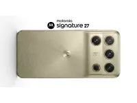 Motorola Signature 27 Unveiled with New Design, Snapdragon 8 Elite Extreme Gen 6 SoC, 200MP periscope telephoto camera