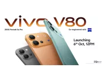 Vivo V80 launches in India on October 6 with 6.59-inch 1.5K 144Hz OLED display, 7200mAh battery, Zeiss Lens