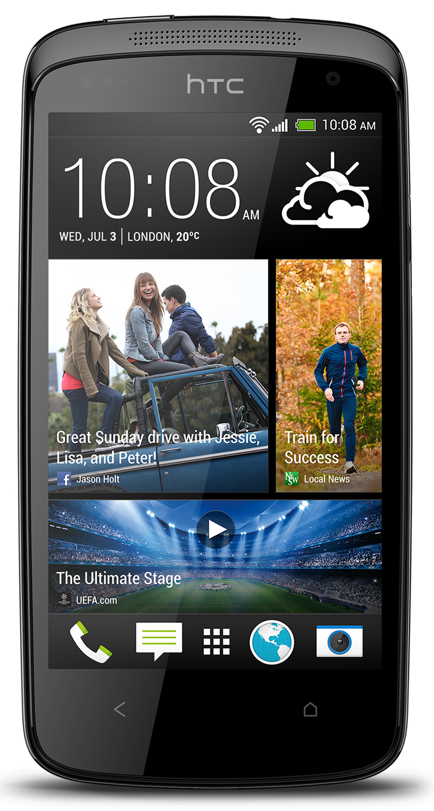 Convergeren Visa optie HTC Desire 500 Image Gallery