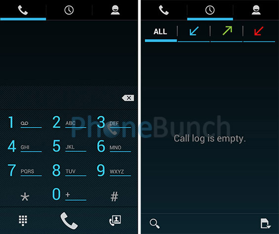 Phone Dialer Call Logs